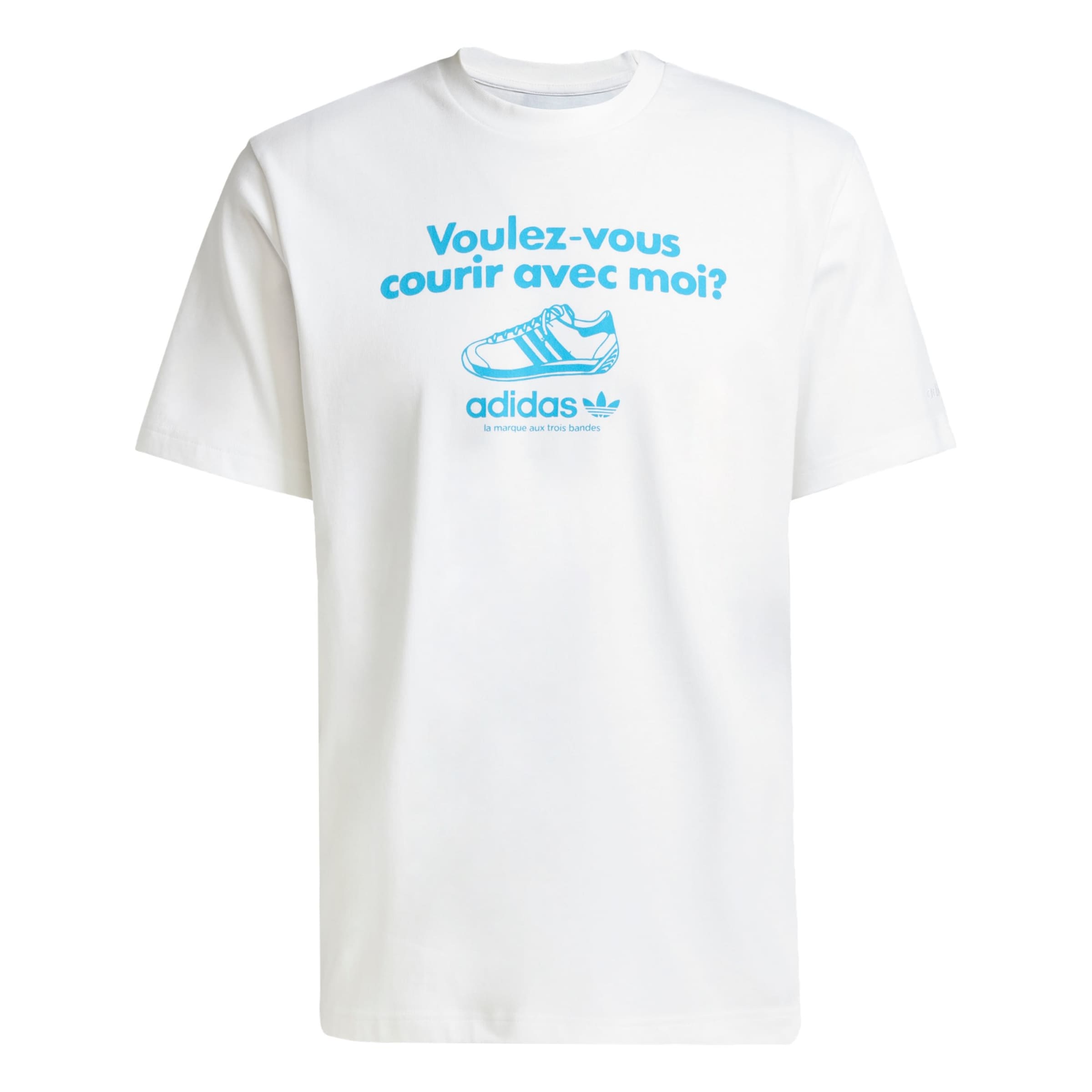 ADIDAS ORIGINALS Póló 'Graphic' - fehér: elől