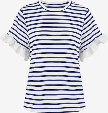 Imily Bela Тениска в синьо: отпред