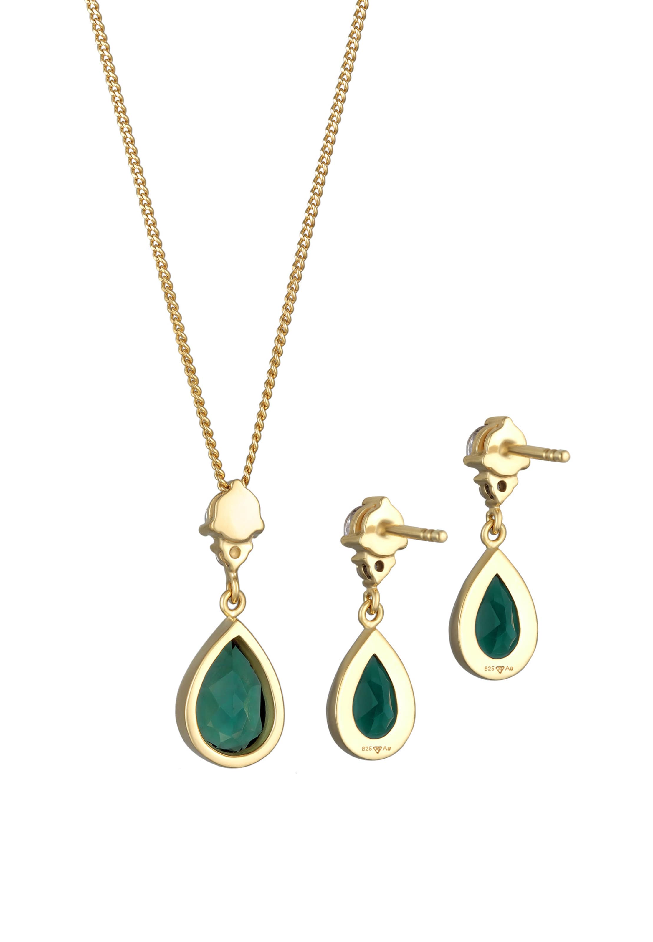 ELLI PREMIUM Schmuckset in Gold