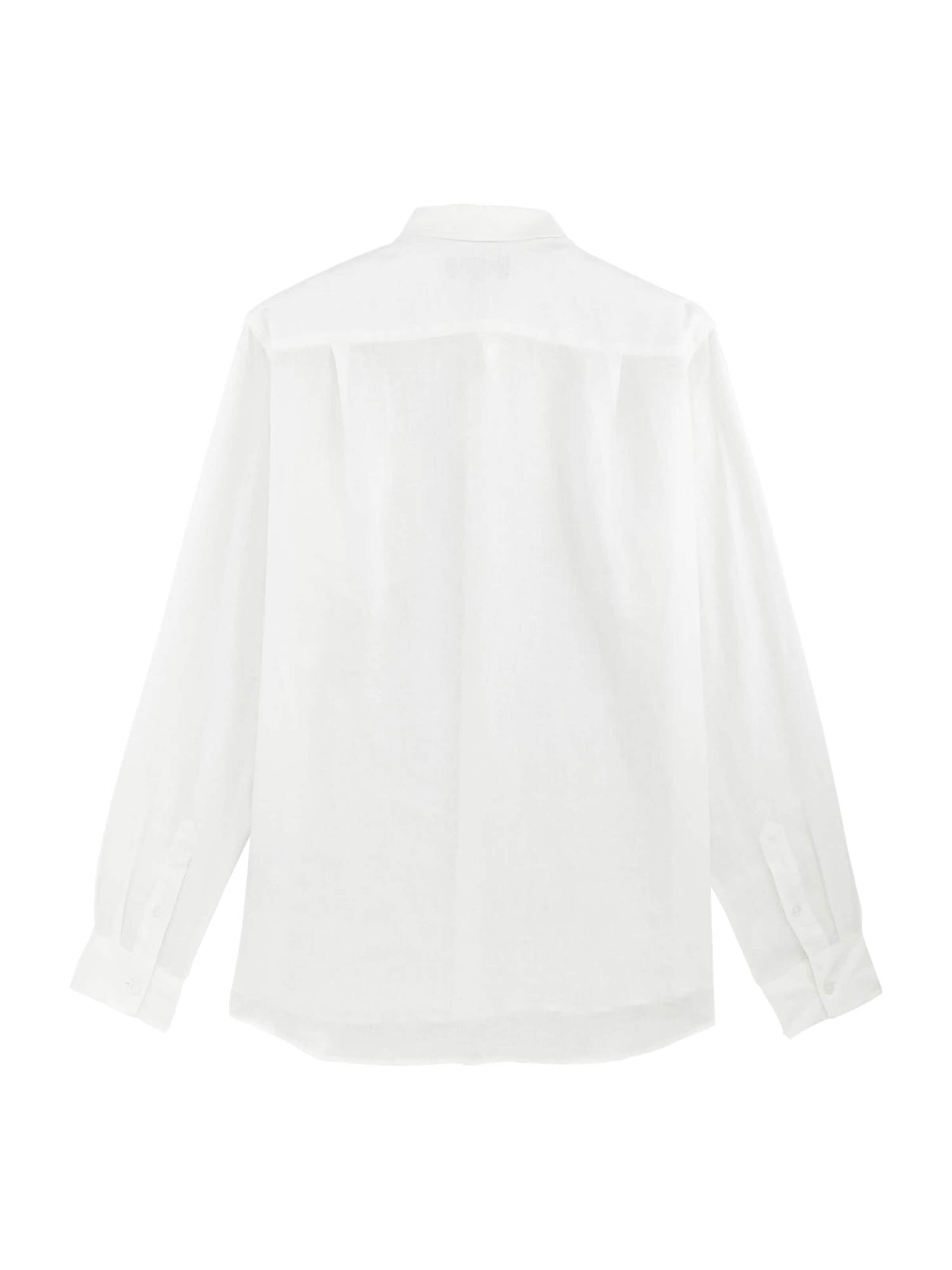Regular fit Camicia di Vilebrequin in bianco