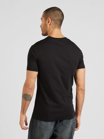 Calvin Klein Jeans T-Shirt 'STACKED BOX' in Schwarz