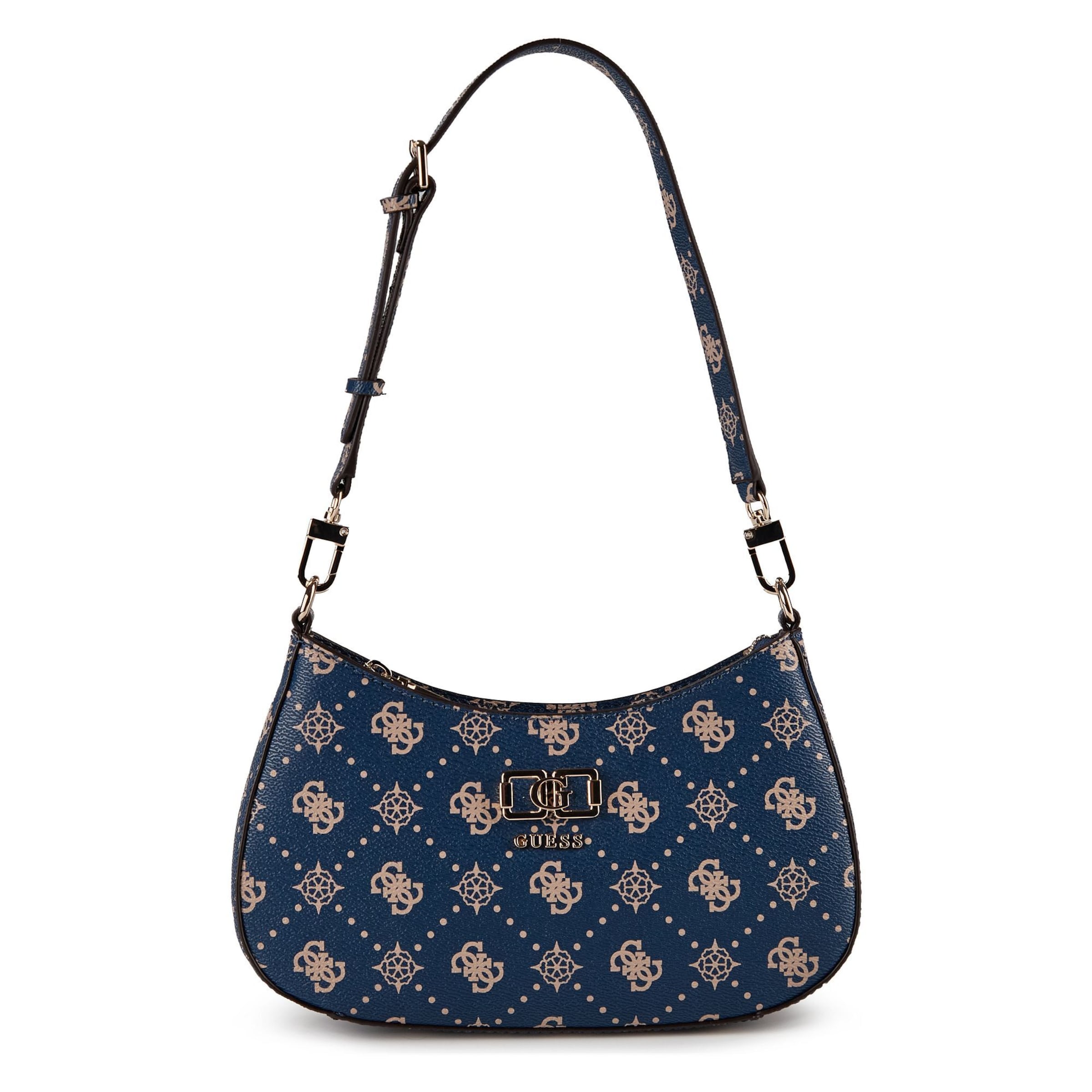 Sac bandoulière 'Emelie' GUESS en bleu : devant