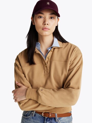 TOMMY HILFIGER Sweatshirt in Braun