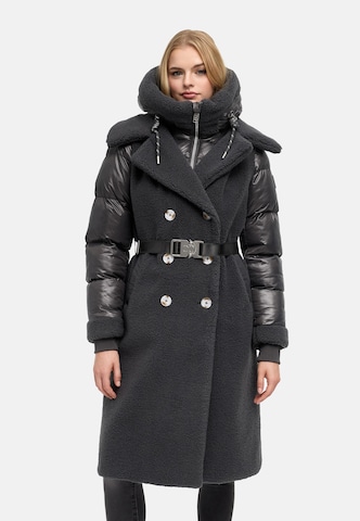 NAVAHOO Winter coat in Grey: front