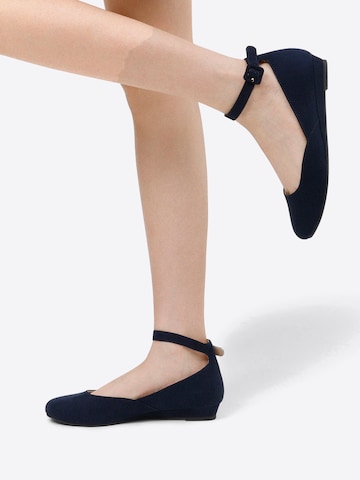 Ballerina 'DREAM PAIRS Ballerinas Damen Flache Schuhe Damen' di Dream Pairs in blu