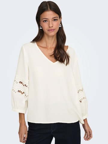 JDY Μπλούζα 'JDYHANNAH' σε λευκό: μπροστά