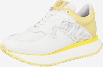 Apple of Eden Platform trainers 'Lola' in Yellow: front