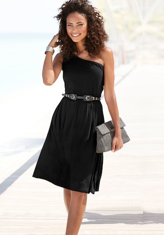 LASCANA Dress in Black: front