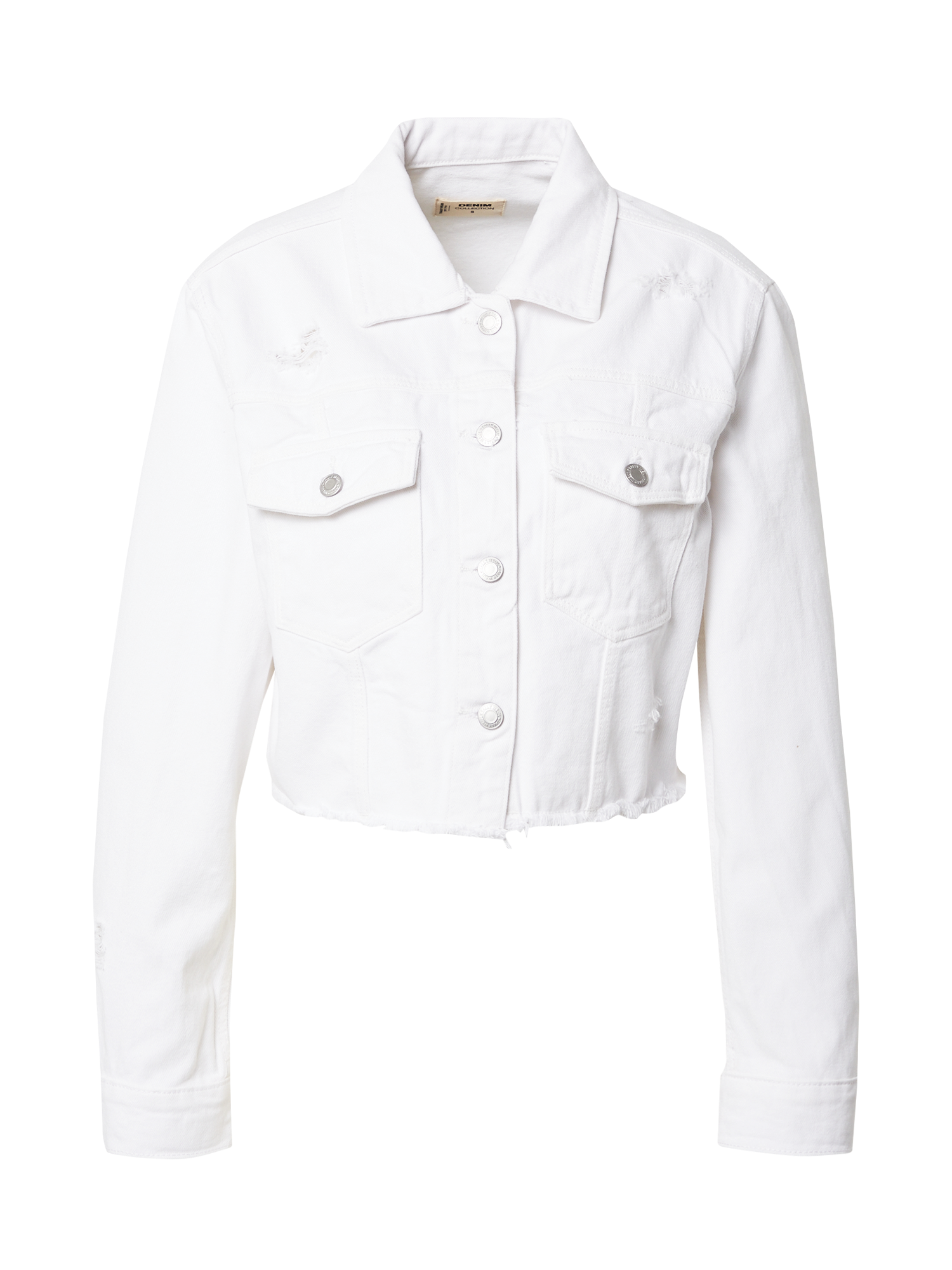 Abbigliamento IsKuU Tally Weijl Giacca di mezza stagione in Bianco 