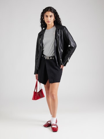GUESS JEANS Тениска в сиво