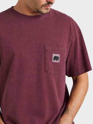 Trendsplant Shirt 'GARZA' in Rood: voorkant