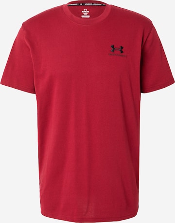 UNDER ARMOUR Performance shirt in Red: front