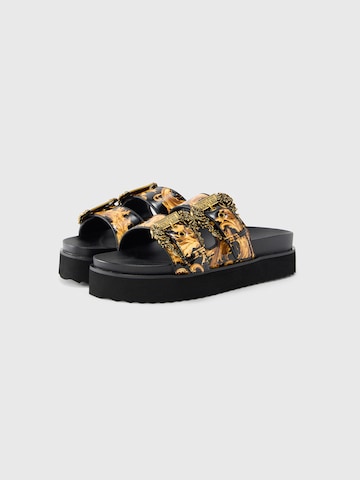 Versace Jeans Couture Pantolette 'FONDO ARIZONA DIS. SM1' in Schwarz