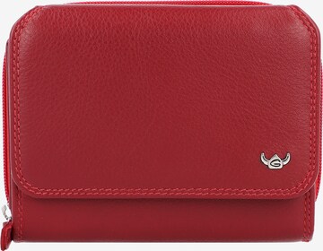 GOLDEN HEAD Wallet 'Polo' in Red: front