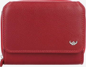 GOLDEN HEAD Wallet 'Polo' in Red: front