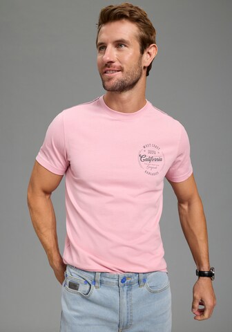 KangaROOS Shirt in Pink: front