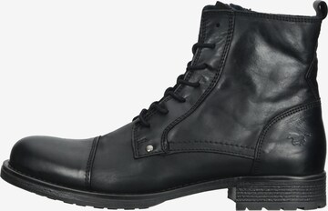 MUSTANG Schnürstiefel in Schwarz