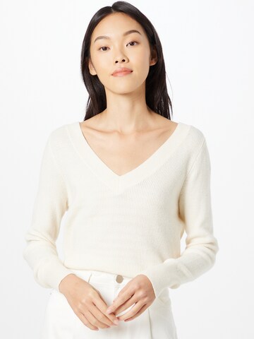 Pull-over 'KATIA' ONLY en blanc : devant