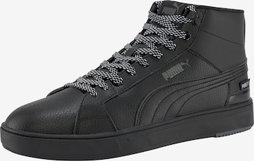 PUMA High-Top Sneakers in Black: front