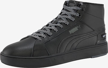 PUMA Sneakers hoog in Zwart: voorkant