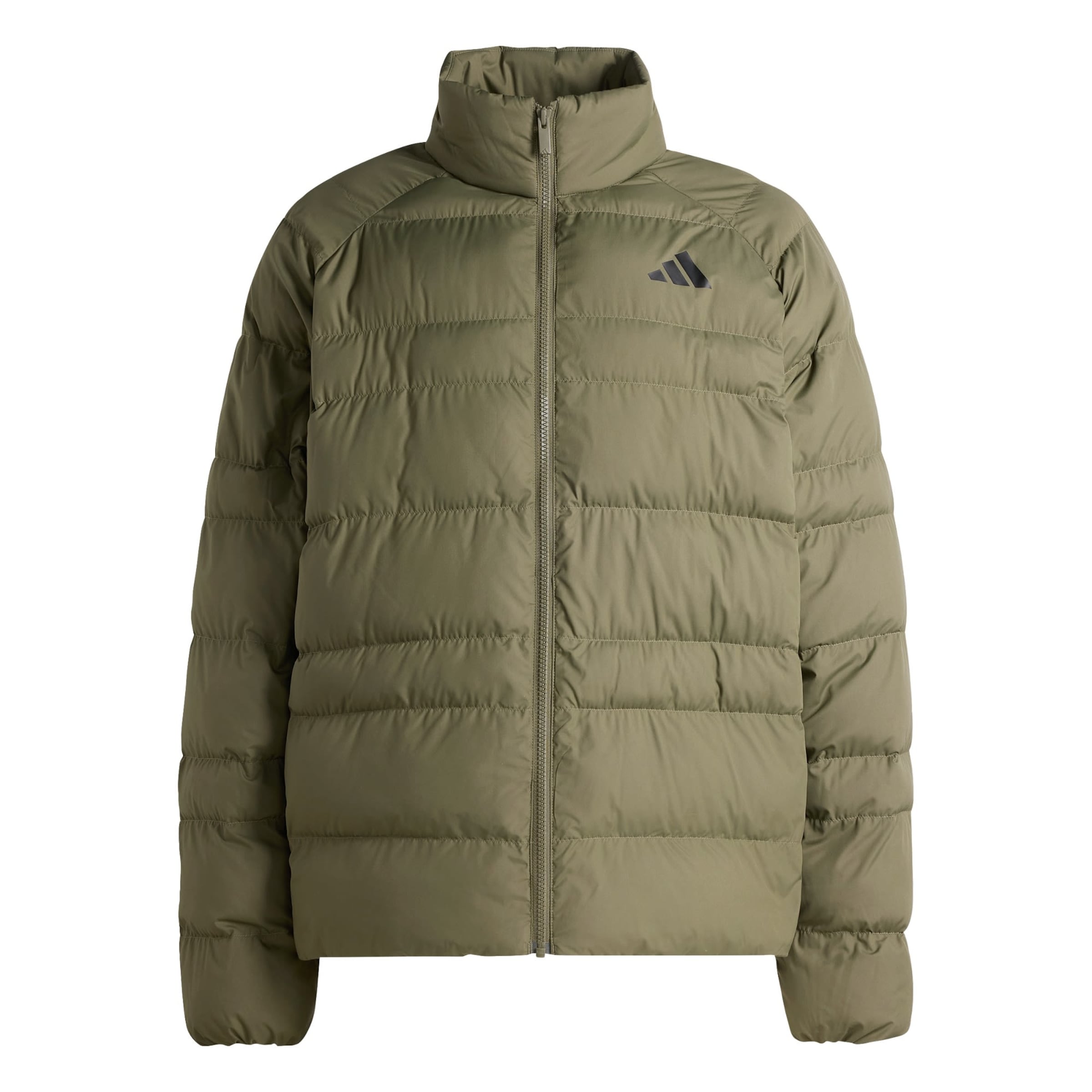 Giacca sportiva 'Essentials' di ADIDAS SPORTSWEAR in verde: frontale