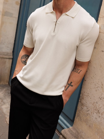 DAN FOX APPAREL Shirt 'Ricardo' in White