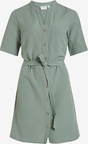 Robe-chemise 'PRISILLA' VILA en vert : devant