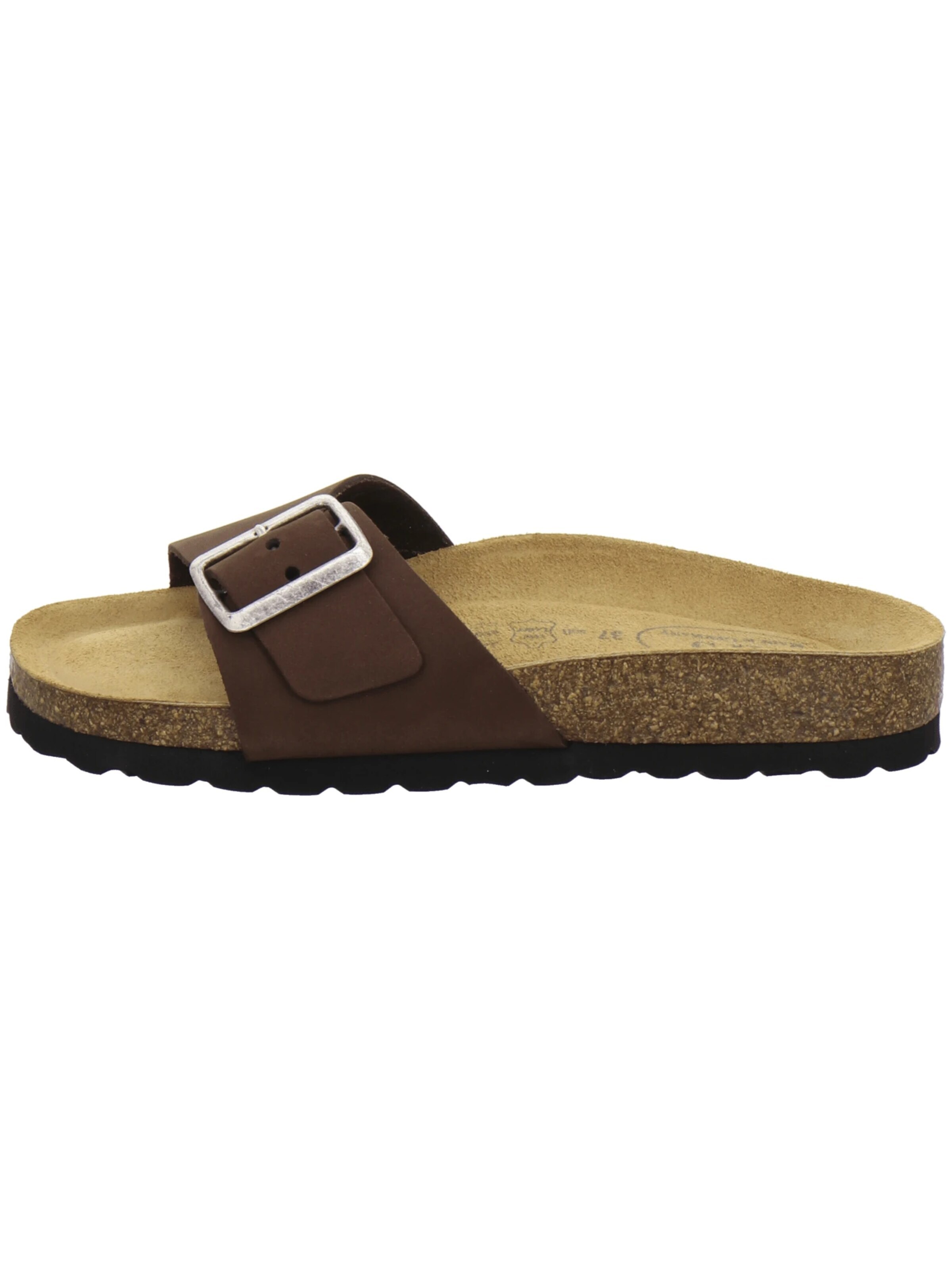 Zoccoletto 'Pantoletten Damen Einschnaller mocca' di AFS-Schuhe in marrone