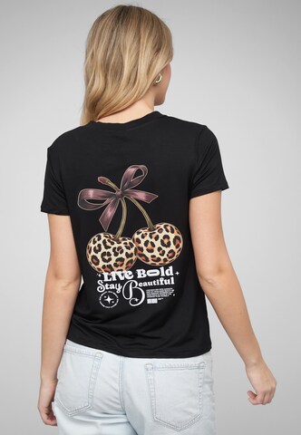 Cloud5ive Tričko – černá: přední strana