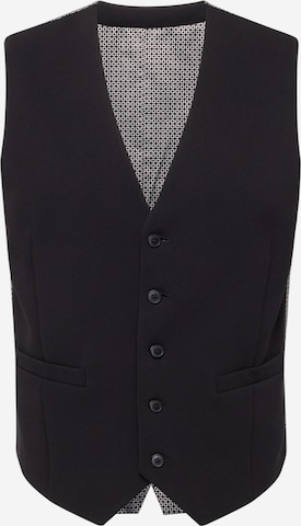 Vestă de costum de la BURTON MENSWEAR LONDON pe negru: față