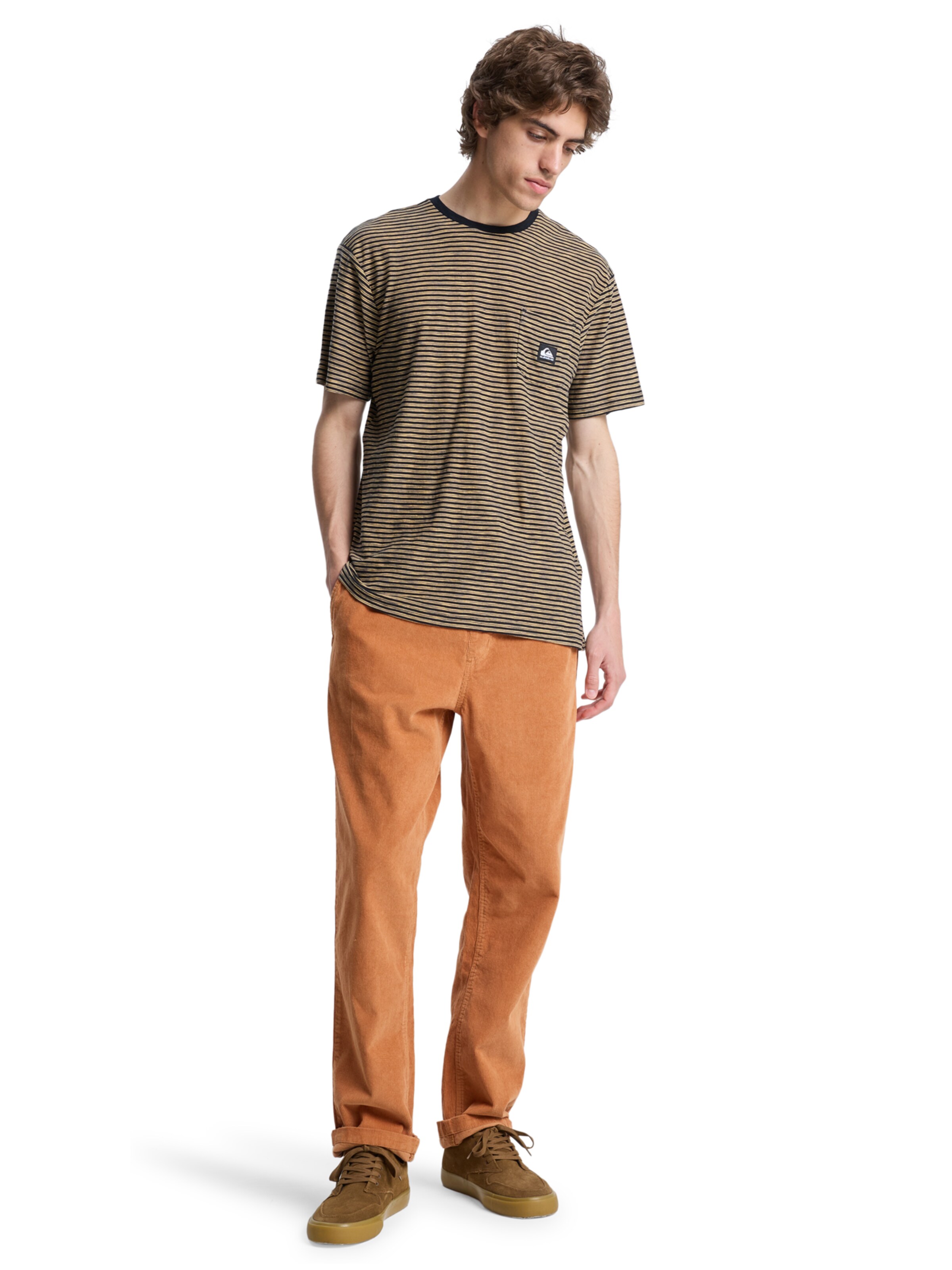 QUIKSILVER T-Shirt 'Kentin' in Schwarz