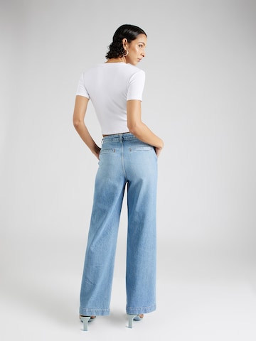 WHITE STUFF Wide Leg Jeans 'Sadie' i blå