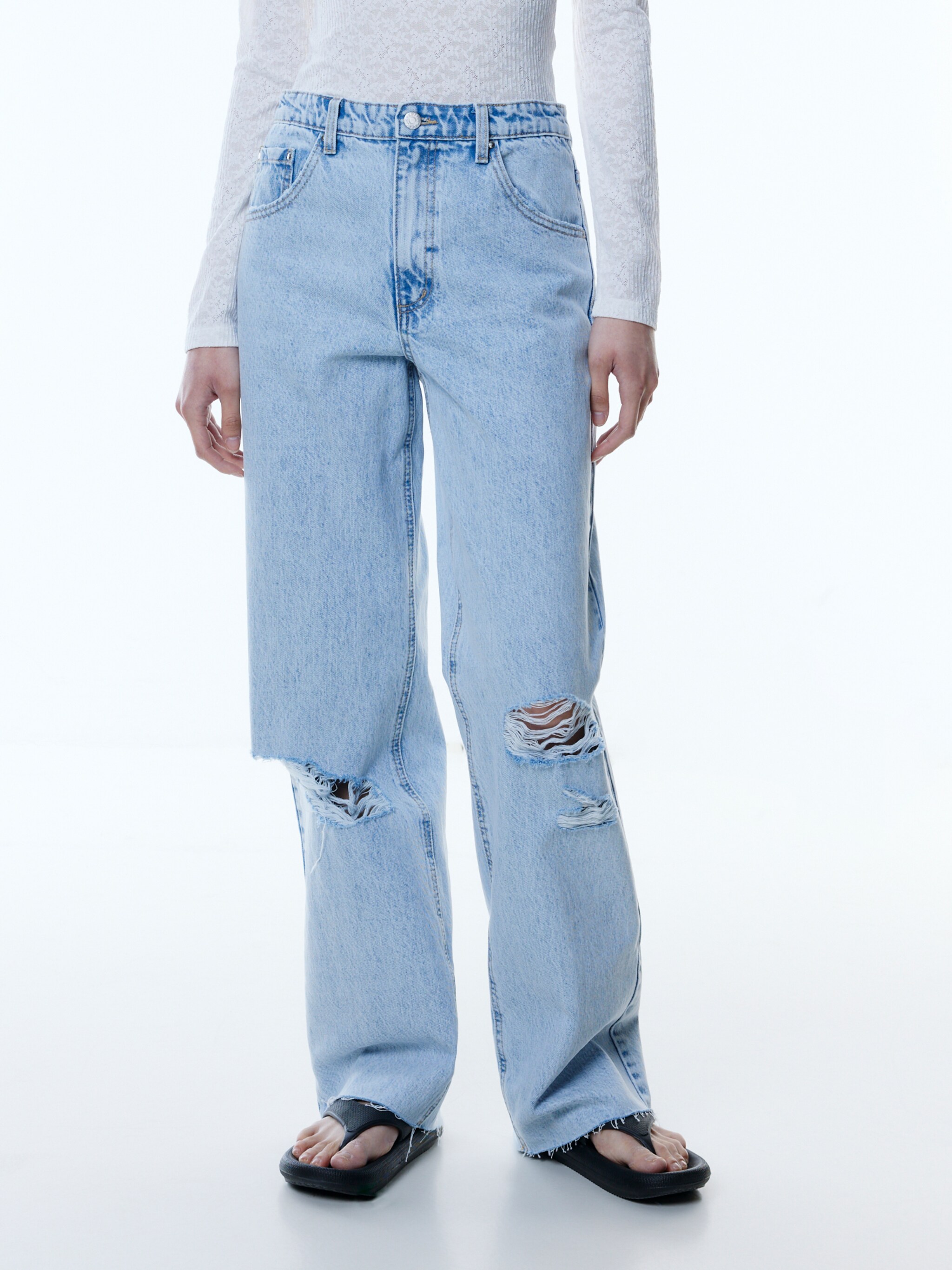 EDITED Produits Jean 'Duffy' bleu denim