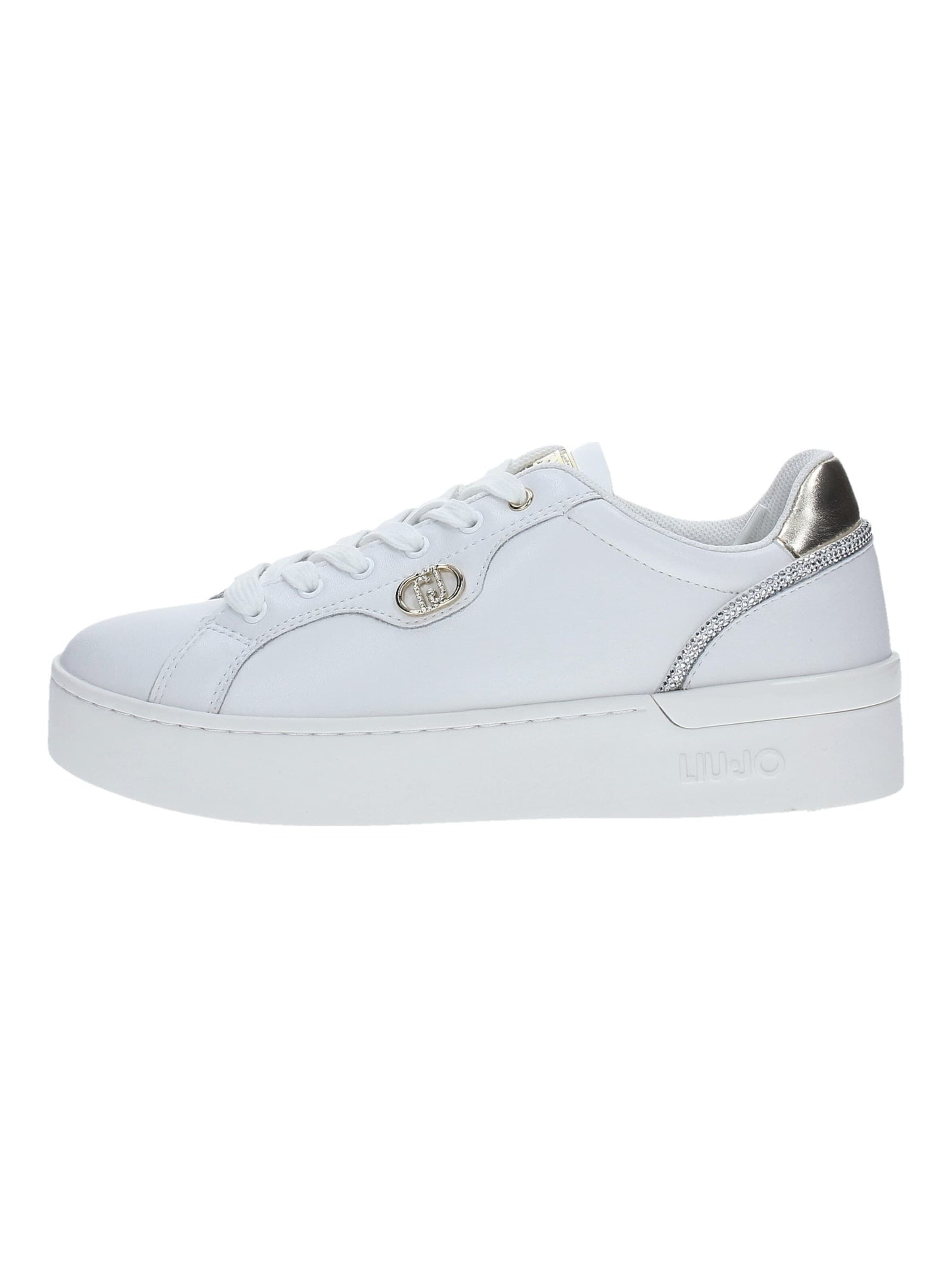 Sneaker bassa di Liu Jo in bianco: frontale