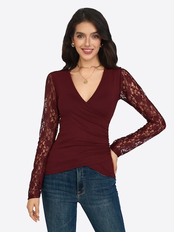 Imily Bela Shirt in Rood: voorkant