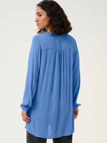 Tunica 'Amber' di KAFFE CURVE in blu