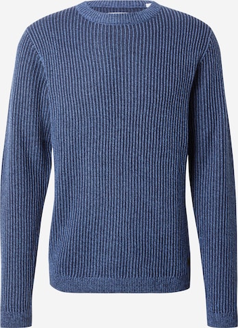 mėlyna JACK & JONES Megztinis 'JJEDover': priekis