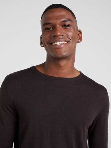 SELECTED Pullover 'SLHROME' in Braun