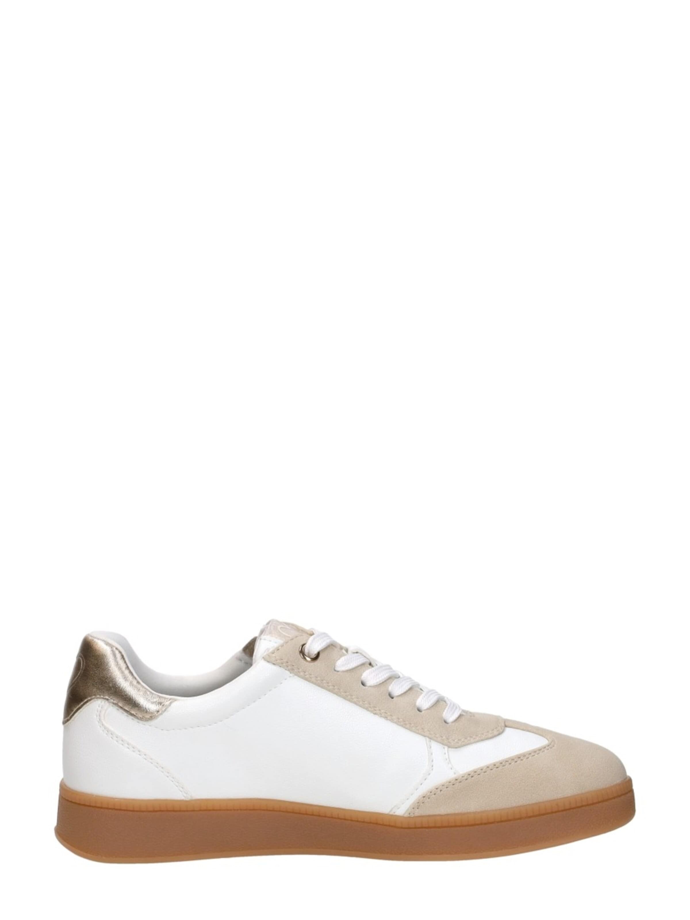 MARCO TOZZI Sneakers laag 'Sneakers Laag' in Beige