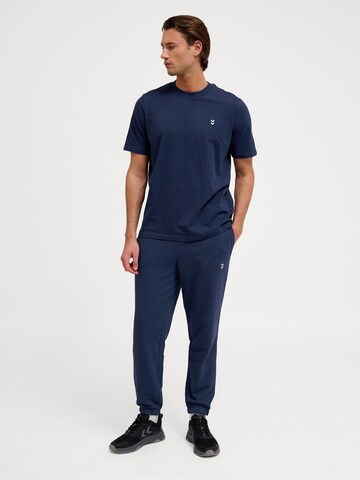 Hummel Tapered Sportsbukser i blå