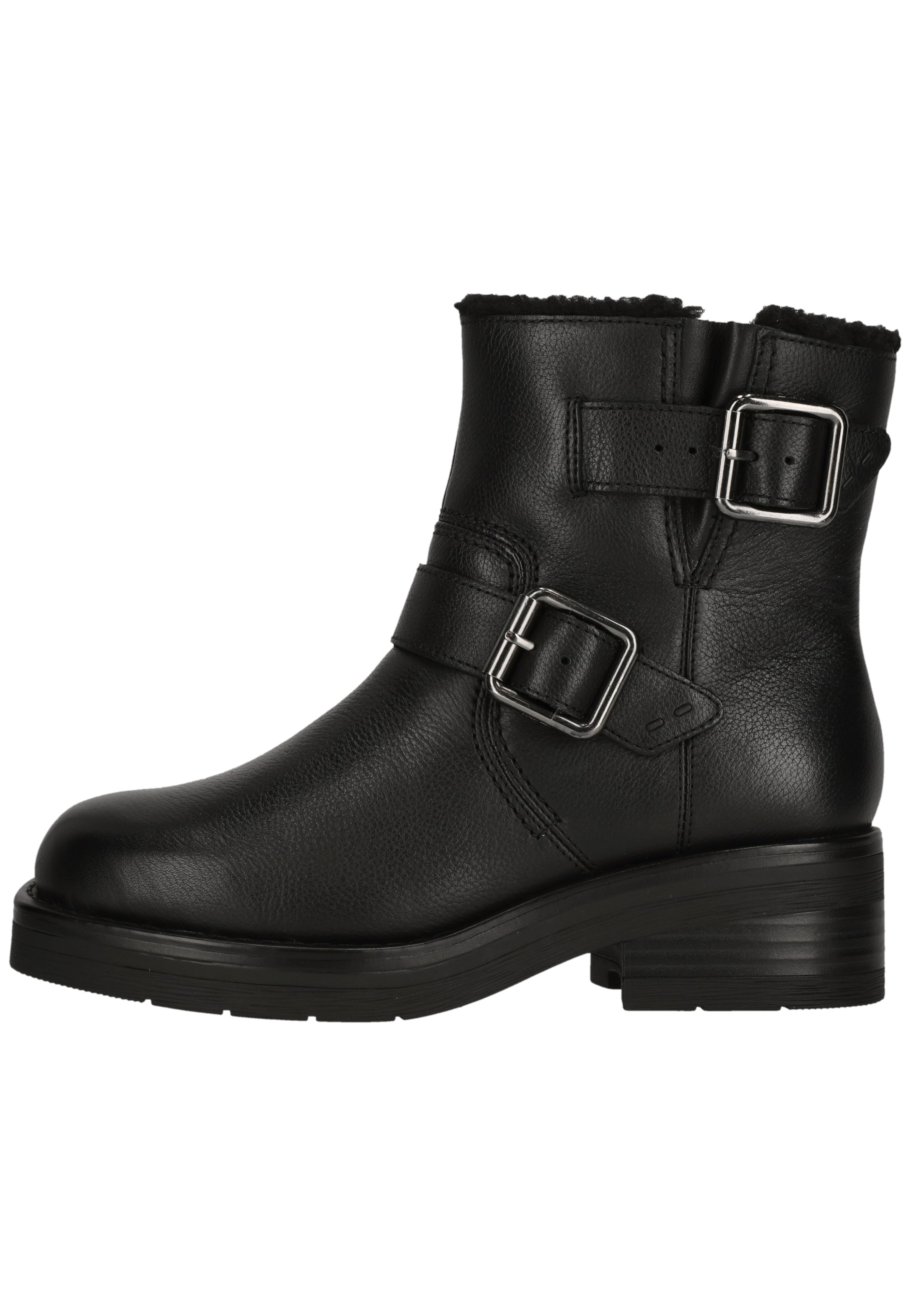 CLARKS Bootie 'Rebelle Buckle' in Black