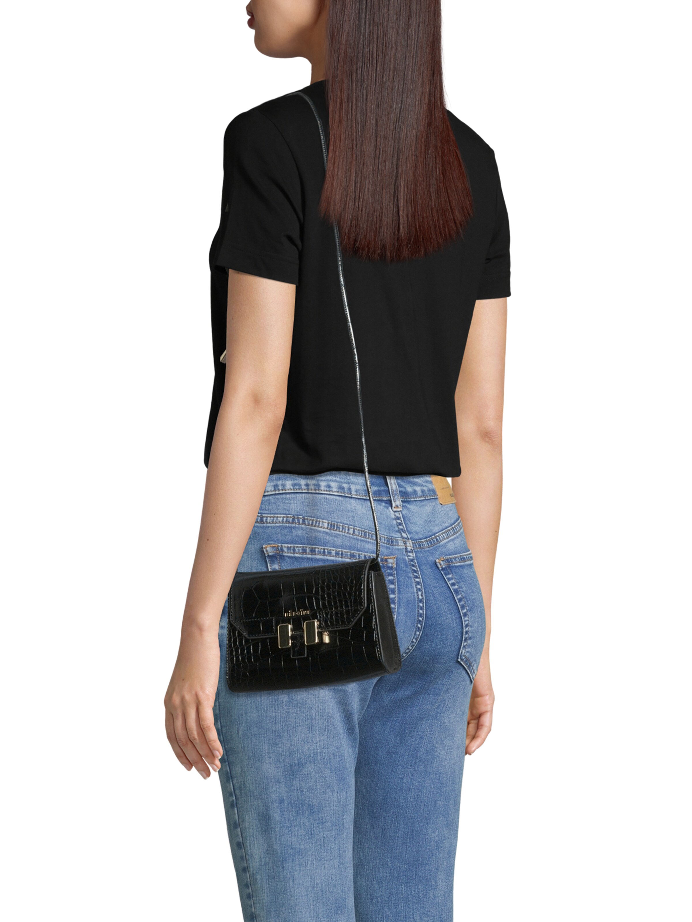 Maison Hēroïne Чанта с презрамки в черно