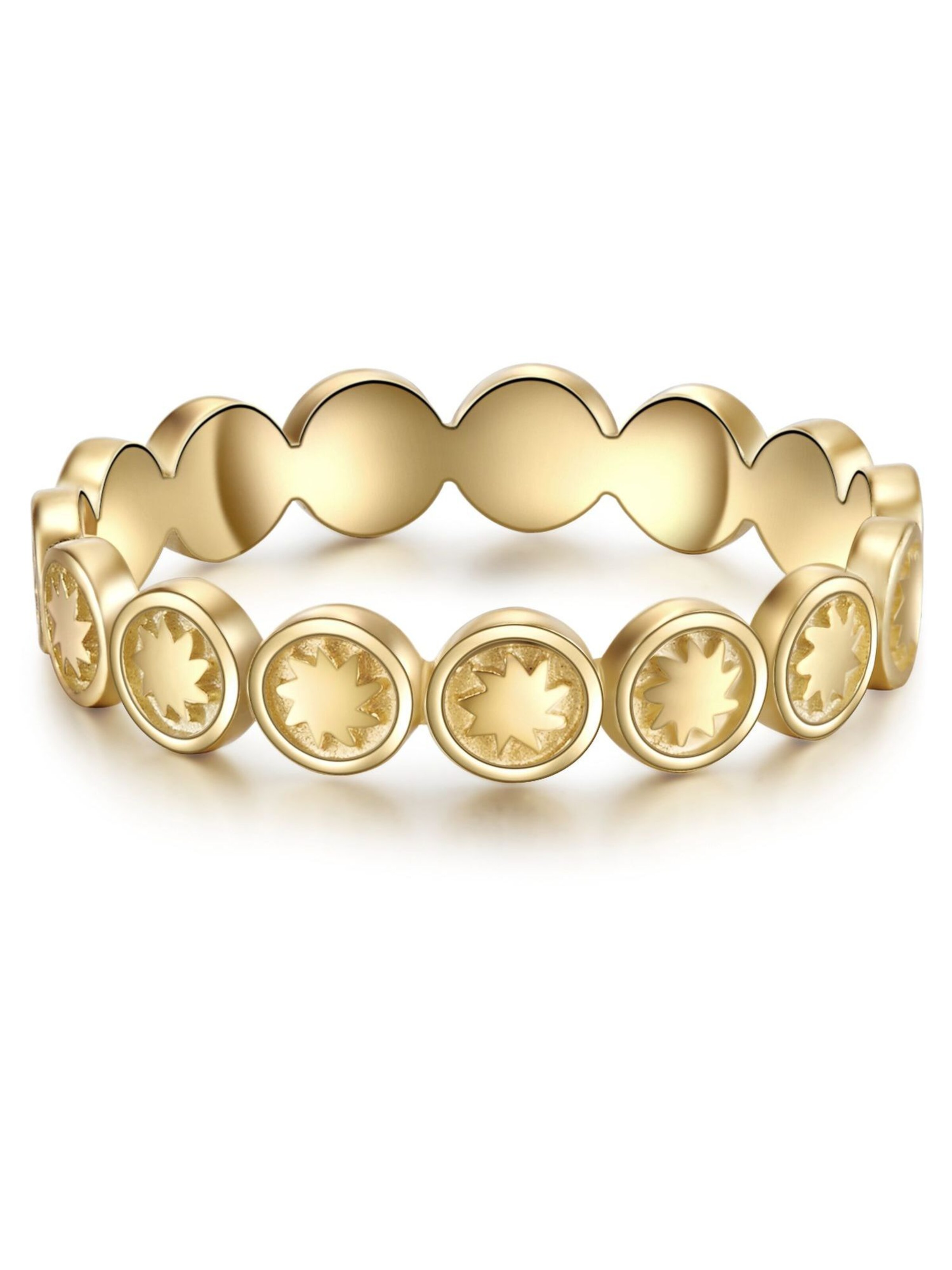 Anello di Glanzstücke München in oro: frontale