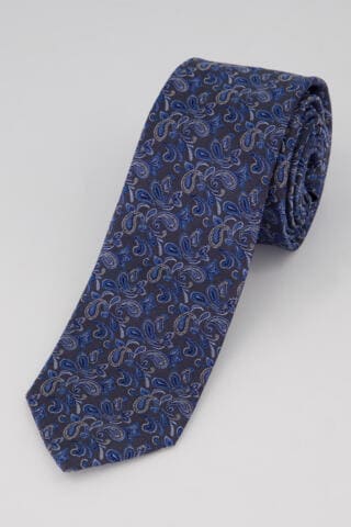 JP1880 Krawatte in Blau: predná strana