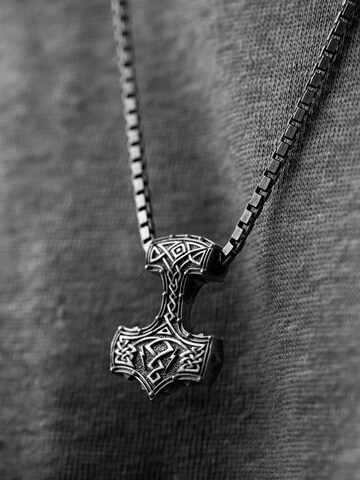 REYTEL Anhänger 'MJOLNIR' in Silber: Vorderseite
