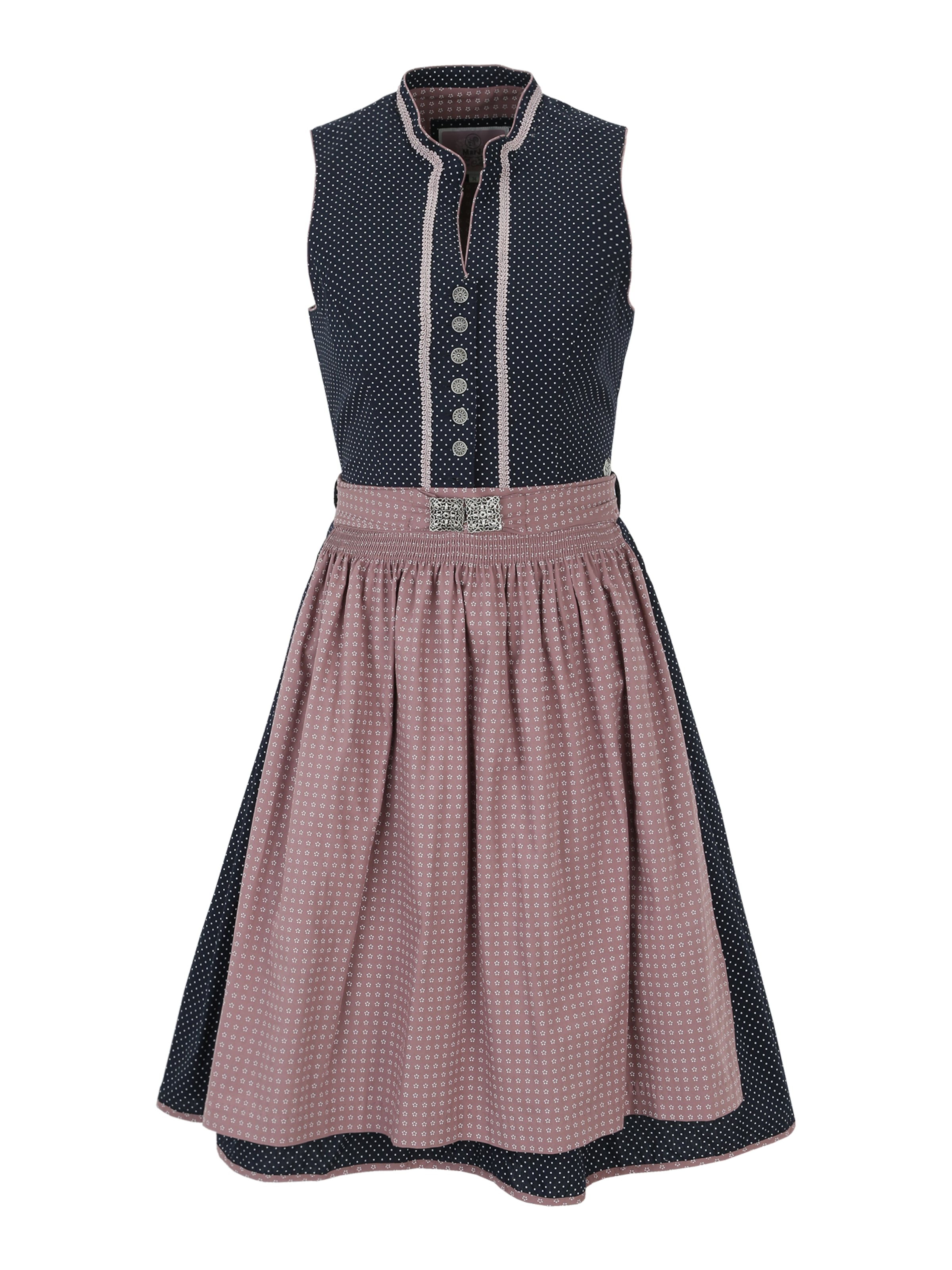 Dirndl Femme Traditionnel Oktoberfest - Robe Longue Ajustée Avec Tablier | Tissu Qualité, Coupe élégante - Plusieurs Tailles - 7