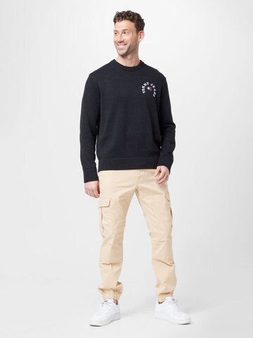 Tommy Jeans Pullover in Schwarz