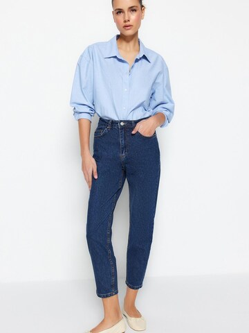 Trendyol - Tapered Vaquero en azul