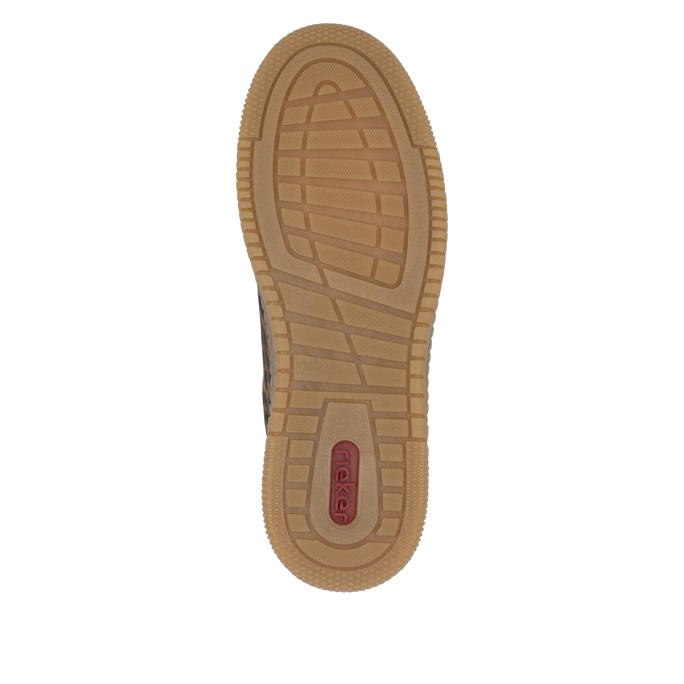 Baskets basses 'M5512' Rieker en marron