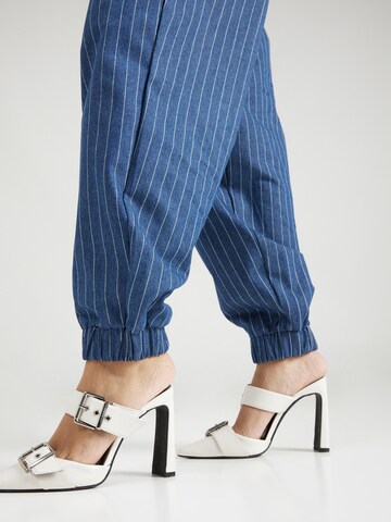 PIECES Tapered Jeans in Blau